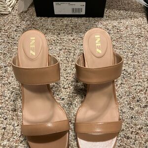 Inez Tan Leather Women's Sandals